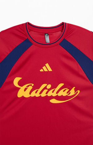 Red Tiro Short Sleeve Jersey image number 2