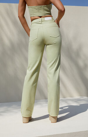 Eco Green '90s Boyfriend Jeans image number 5