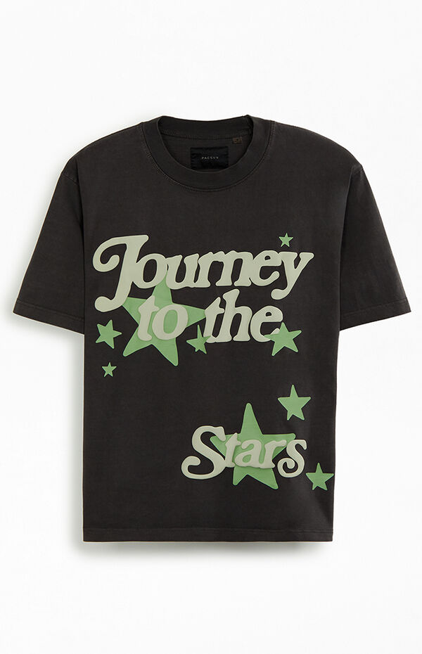 Journey To The Stars Washed Oversized T-Shirt