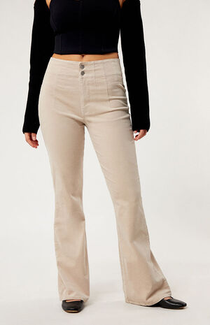Corduroy Flare Pants image number 2