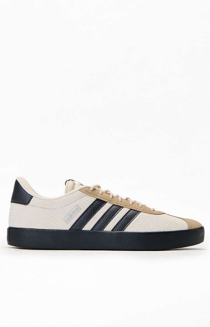 adidas Cream Corduroy VL Court 3.0 Shoes | PacSun