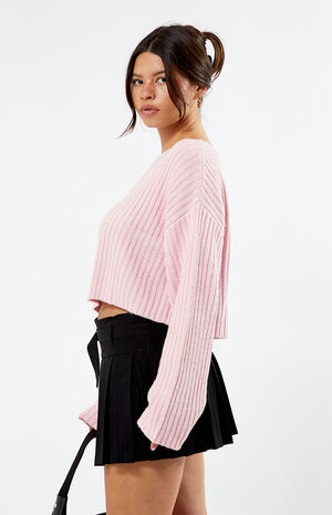 Julie Slouchy Cropped Sweater image number 2