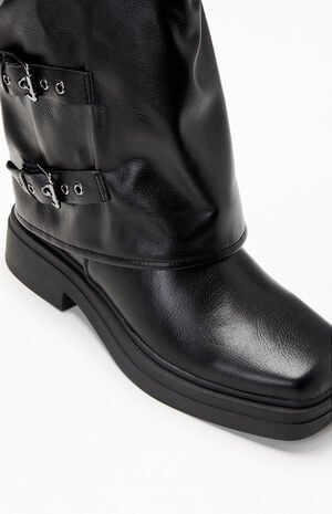 Women's Black Unmatched Boots image number 6