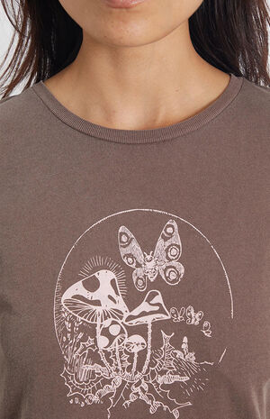 Butterfly Mushroom T-Shirt image number 2