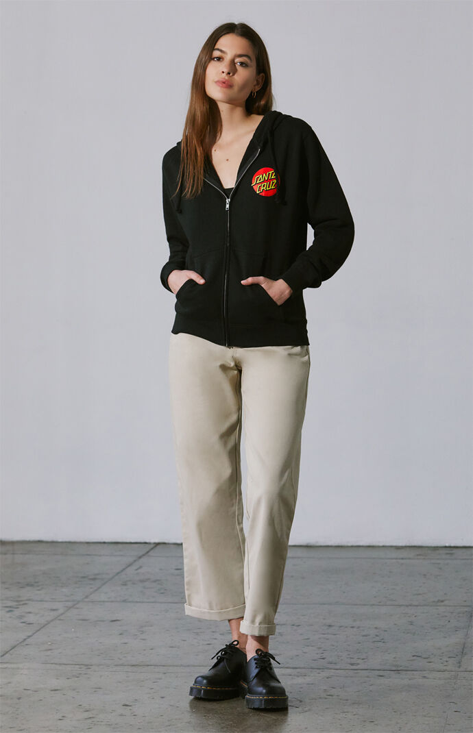 Classic Dot Full Zip Hoodie