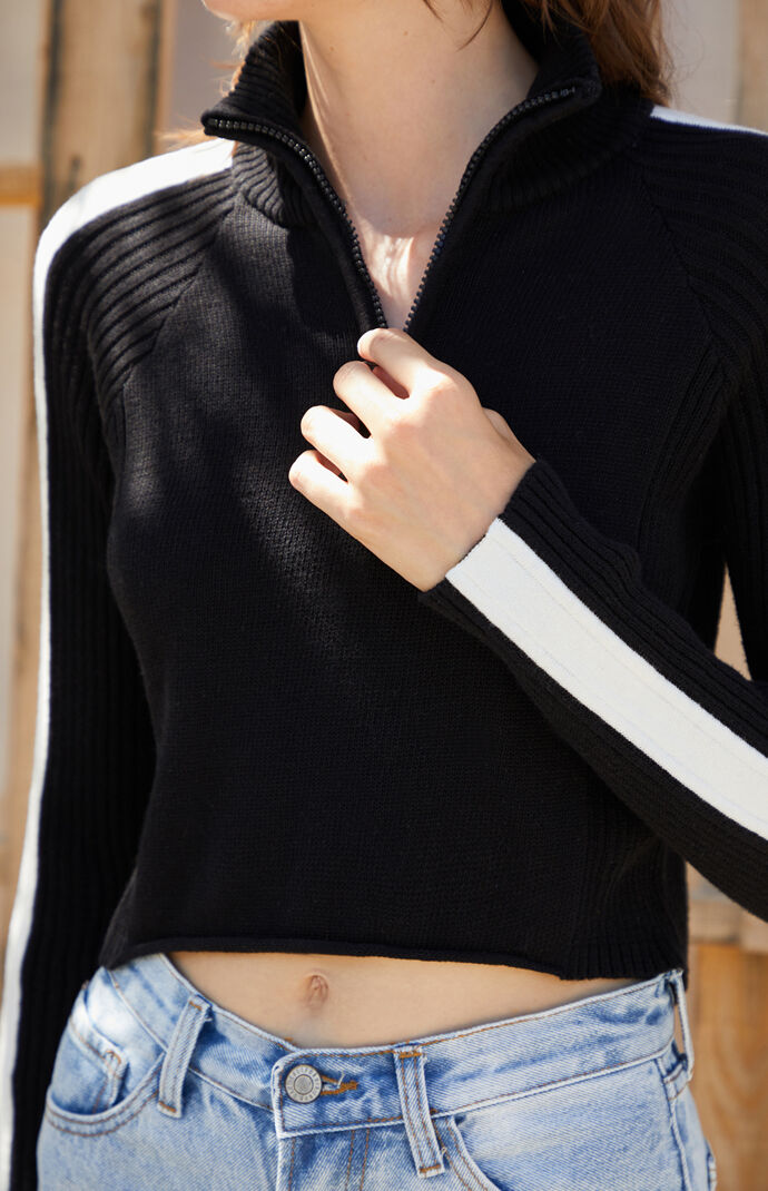 Hilary Half Zip Sweater