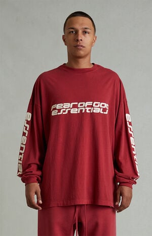 Crimson '90s Long Sleeve T-Shirt image number 2