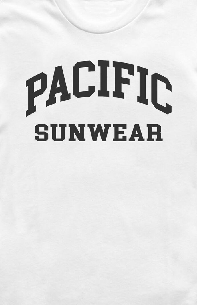 White Collegiate Logo T-Shirt