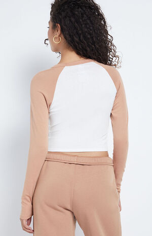 Pacific Sunwear Raglan Long Sleeve T-Shirt image number 4