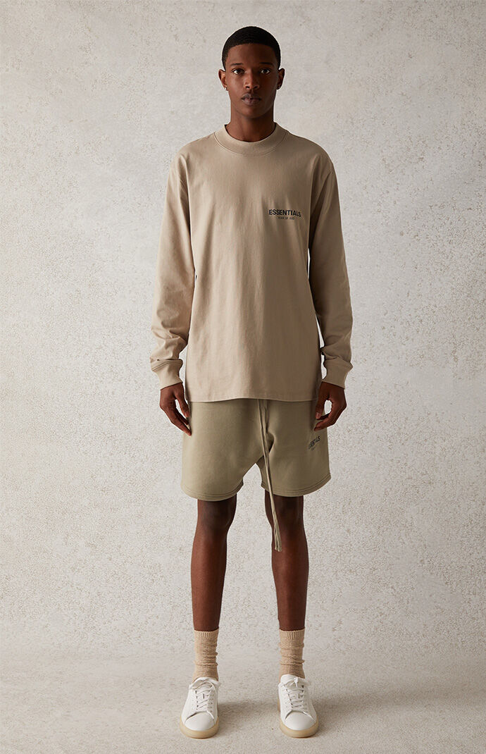 long sleeve shirt tan