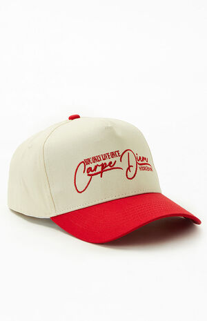 Live More Snapback Hat image number 1