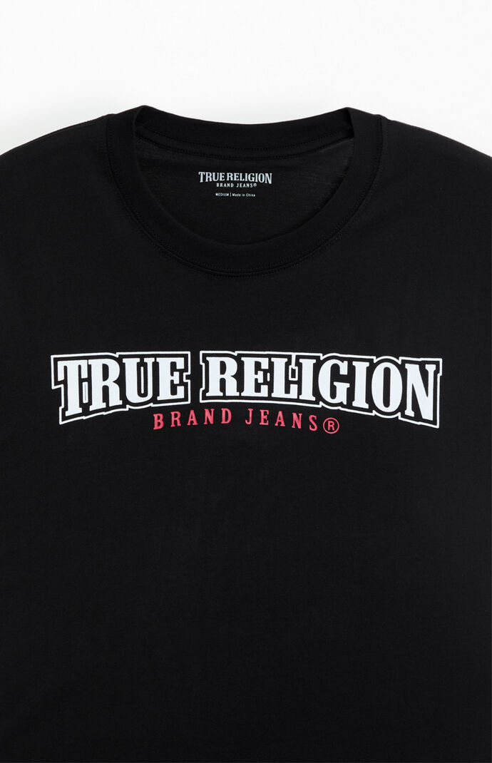 True Religion Flocked World Tour T-Shirt | PacSun