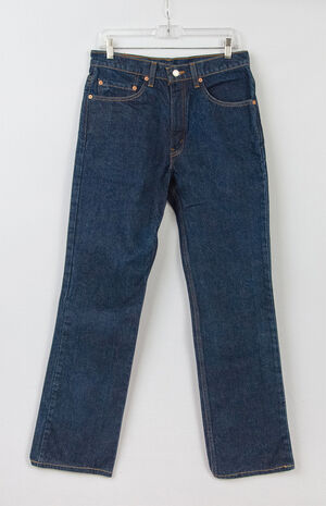 Upcycled Levi's 517 Boot Cut Jeans Upcycled Levi's 517 Boot Cut Jeans image number null