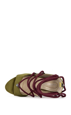 Women's Anita Olive Stiletto Sandals image number 4