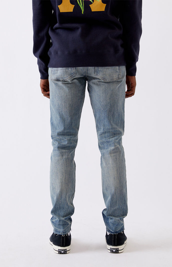 Medium Tint Ripped Skinny Jeans