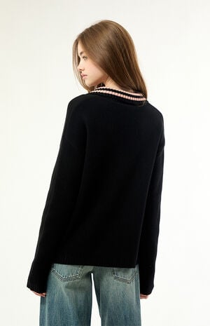Knit Polo Long Sleeve Shirt image number 4