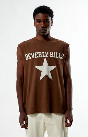 Beverly Hills Star Muscle T-Shirt image number 1