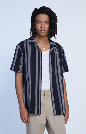 Black Stripe Resort Shirt image number 1