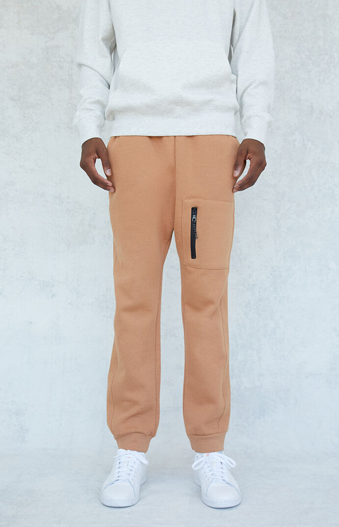 Zip Cargo Fleece Sweatpants