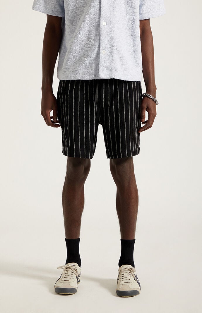 Pacsun Striped Linen Shorts