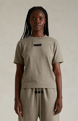 Women's Heather Grey T-Shirt image number 2