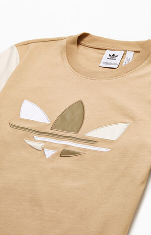 Adidas Tee Adidas Blocked Trefoil Big Trefoil Tee Adidas Hot Sale