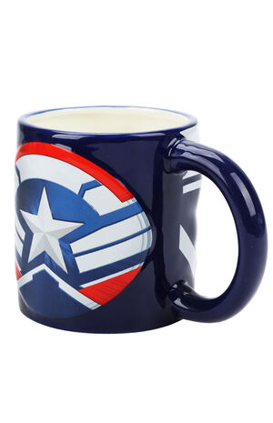 Marvel Captain America Sculpted Ceramic Mug image number 3