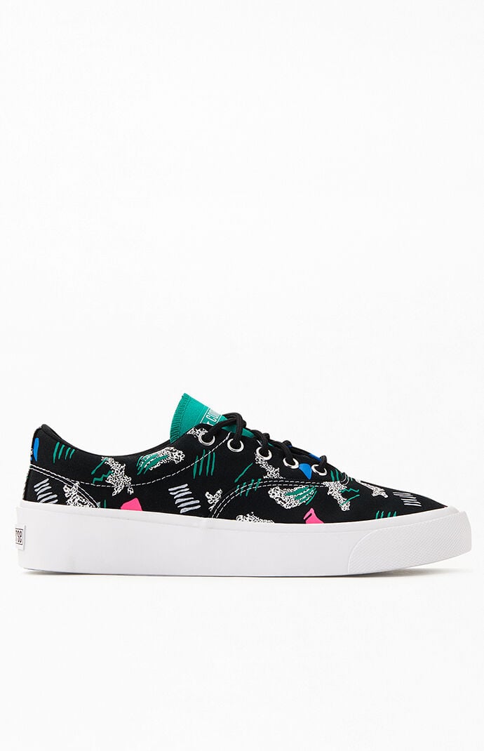 Converse 80 s Print Skid Grip Shoes PacSun