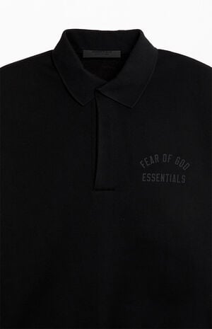 Black Fleece Polo Sweatshirt image number 2