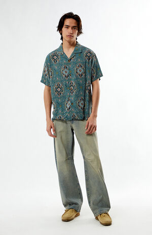 Green Arlo Camp Shirt image number 4