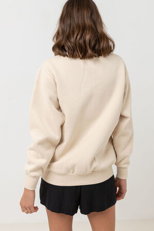 Classic Brand Fleece Sweatshirt image number 3