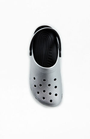 Silver Classic Clogs image number 5