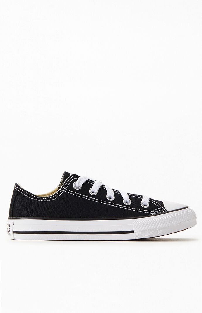 Converse Kids Black Chuck Taylor All Star Low Top Shoes PacSun