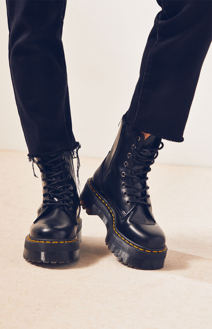 Dr Martens Polished Smooth Jadon Boots | PacSun