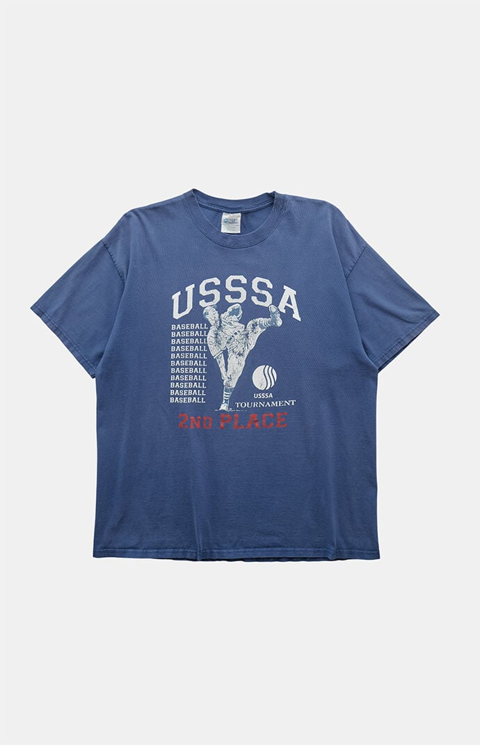 PS VINTAGE 2000s USSSA Tournament Graphic T-Shirt