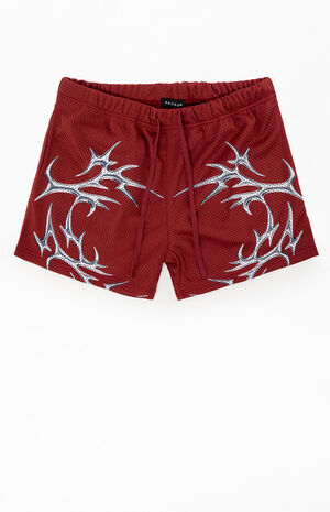 Bladed Escape Mesh Basketball Shorts image number 1