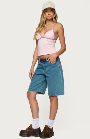 Leona Contrast Tank Top image number 5