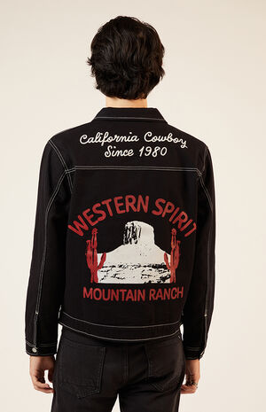 Black California Cowboy Gas Jacket Black California Cowboy Gas Jacket image number 4