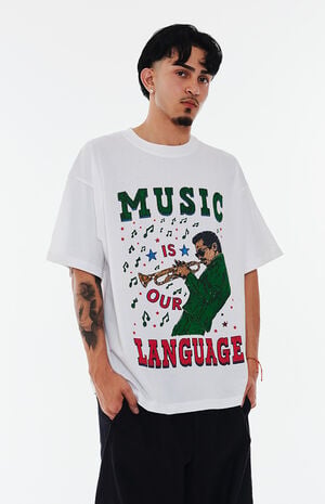 Music Is Our Language T-Shirt image number 1
