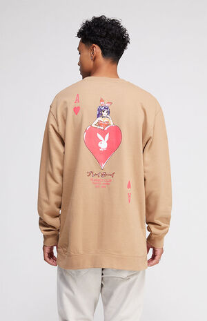 x Playboy Ace of Hearts Crew Neck Sweatshirt image number 4