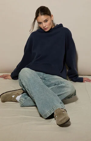Ultra Soft Fleece Core Washed Pullover Hoodie image number 1
