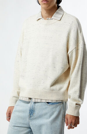 Cropped Crew Sweater image number 2