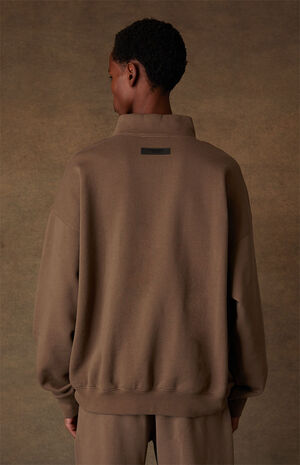 Wood Mock Neck Sweatshirt image number 4
