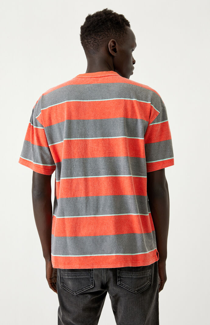 Cliff Pocket Striped T-Shirt