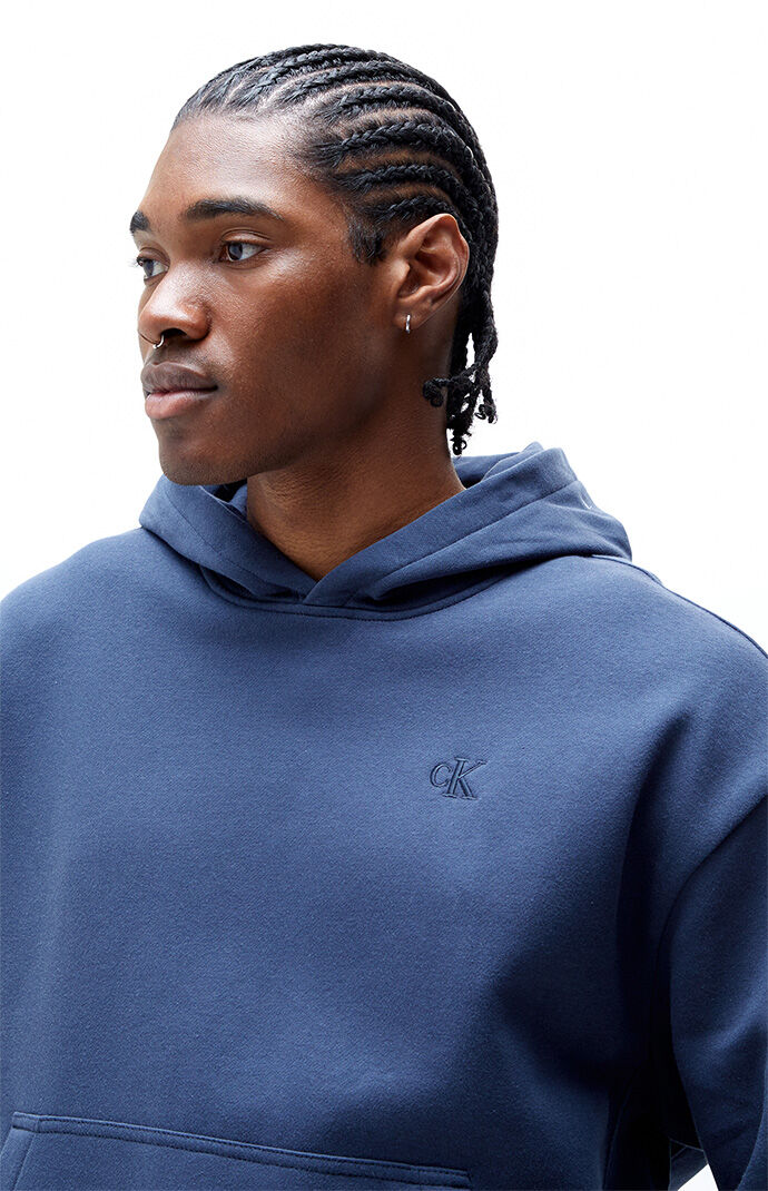 Small logo hoodie top
