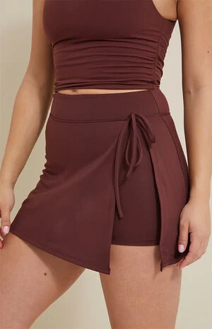 PAC WHISPER Active Side Slit Sport Mini Skort image number 2