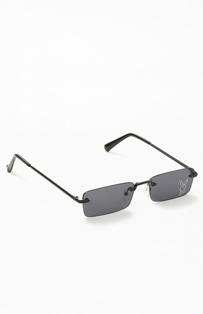Playboy square rimless sunglasses 2025