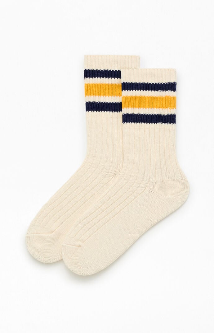 Pacsun Americana Varsity Stripe Crew Socks