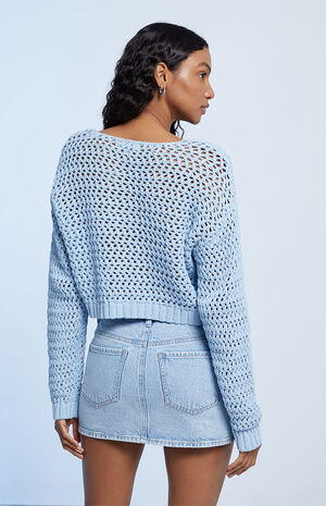 Sofia Crochet Sweater image number 4