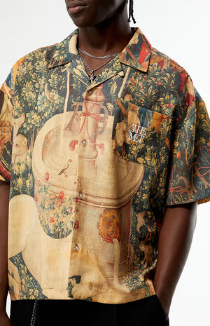x Pacsun French Tapestries Camp Shirt image number 3
